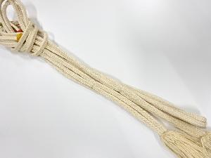 正絹　撚り房　手組帯締め